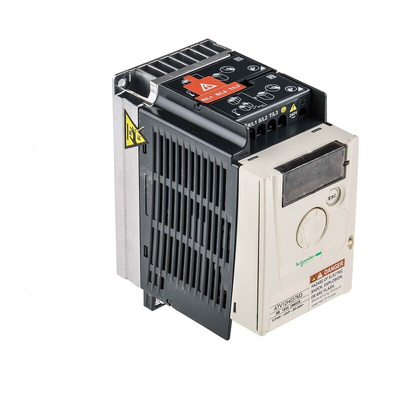 Schneider Electric Inverter Drive, 0.37 kW, 3 Phase, 230 V ac, 3 A, ATV 12 Series