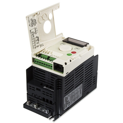 Schneider Electric Inverter Drive, 0.18 kW, 3 Phase, 230 V ac, 1.7 A, ATV 12 Series