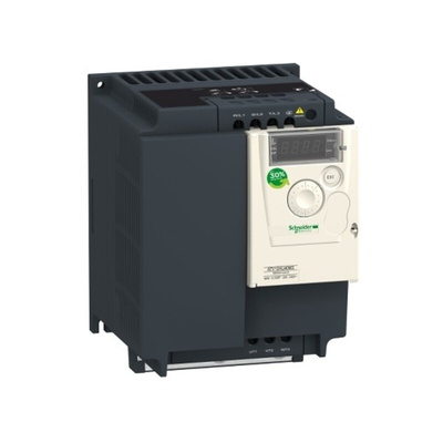 Schneider Electric Inverter Drive, 3 kW, 3 Phase, 230 V ac, 15.9 A, ATV 12 Series