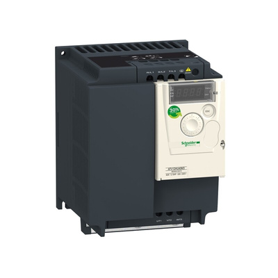 Schneider Electric Inverter Drive, 4 kW, 3 Phase, 230 V, 19.9 A, ALTIVAR 12 Series