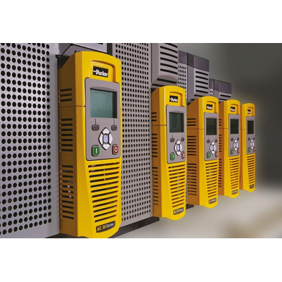 Parker Inverter Drive, 1.1 kW, 3 Phase, 400 V ac, 2.5 A, 3.5 A, AC30 Series