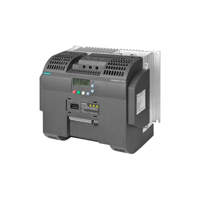 Siemens Inverter Drive, 7.5 kW, 3 Phase, 380 → 480 V ac, 16.5 A, SINAMICS V20 Series