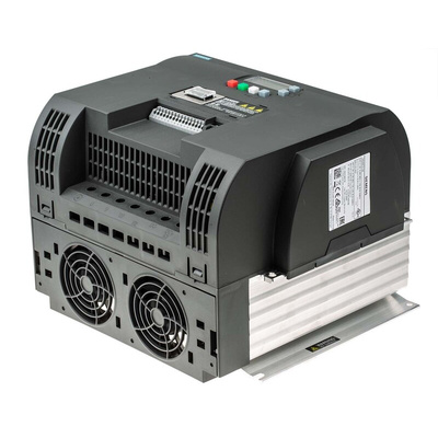 Siemens Inverter Drive, 7.5 kW, 3 Phase, 400 V ac, 16.5 A, SINAMICS V20 Series