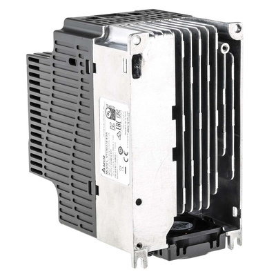 Delta Electronics Inverter Drive, 3.7 kW, 3 Phase, 460 V ac, 11.2 A, VFD-E Series
