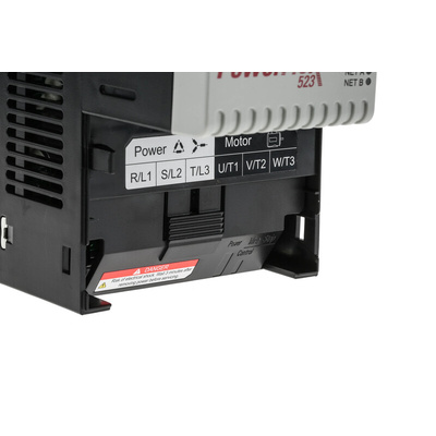 Allen Bradley Inverter Drive, 7.5 kW, 3 Phase, 400 V ac, 17 A, PowerFlex 523 Series