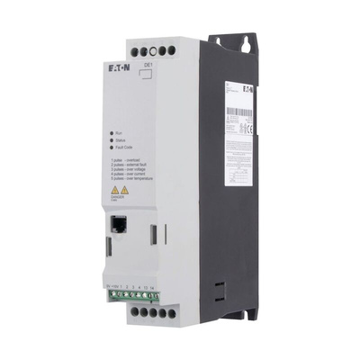 Eaton Variable Speed Starter, 0.75 kW, 3 Phase, 400 V ac, 2.1 A, Series