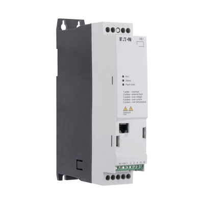 Eaton Variable Speed Starter, 1.5 kW, 3 Phase, 400 V ac, 3.6 A, Series
