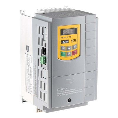 Parker Inverter Drive, 4 kW, 3 Phase, 400 V ac, 13.6 A, AC10 Series