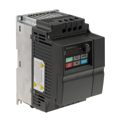 Delta Electronics Inverter Drive, 3.7 kW, 3 Phase, 400 V ac, 9 A, VFD-EL Series