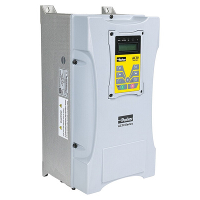 Parker Inverter Drive, 4 kW, 3 Phase, 400 V ac, 13.6 A, AC10 Series