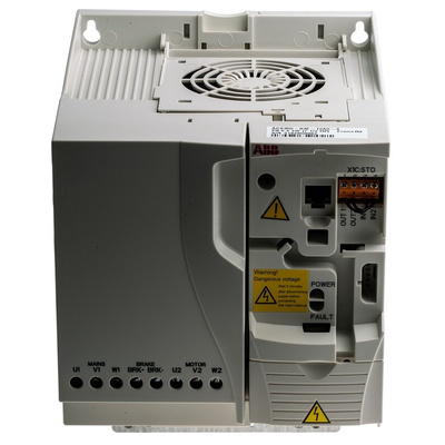 ABB Inverter Drive, 5.5 kW, 3 Phase, 400 V ac, 12.5 A, ACS355 Series