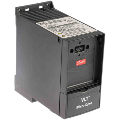 Danfoss Inverter Drive, 0.18 kW, 1 Phase, 230 V ac, 1.2 A, VLT FC51 Series