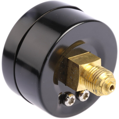 Bourdon Analogue Pressure Gauge 16bar Back Entry, MAT2-F20.B24, 0bar min.