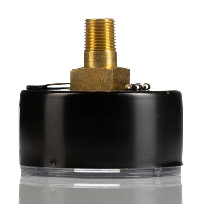 Norgren Analogue Pressure Gauge 1.6bar Back Entry, 18-015-010, 0bar min.