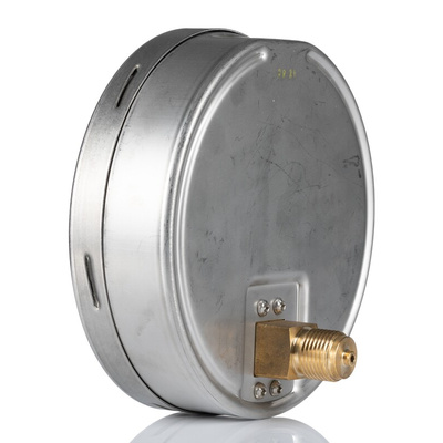 WIKA G 1/2 Analogue Pressure Gauge 100mbar Back Entry, 8633185, 0bar min., 612.20