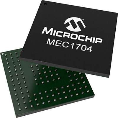 Microchip MEC1704Q-C2-I/SZ IO Controller, 144-Pin WFBGA