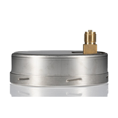 WIKA G 1/2 Analogue Pressure Gauge 160mbar Back Entry, 8978263, 0bar min., 612.20