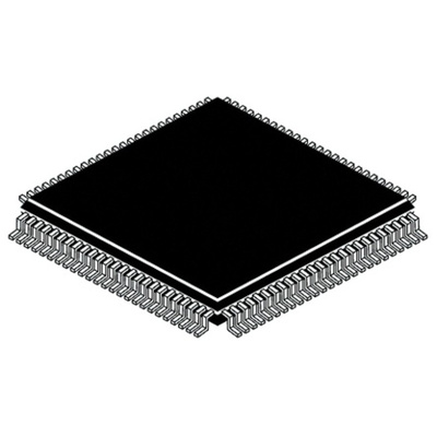 Bridgetek FT901L-T, 32bit FT32 Microcontroller, Embedded Microcontroller, 100MHz, 256 kB Flash, Shadow, 100-Pin LQFP