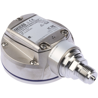 WIKA G 1/2 Digital Pressure Gauge 10bar Bottom Entry, 46885356, Wireless, 0bar min.