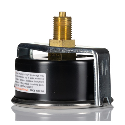 Norgren G 1/4 Analogue Pressure Gauge 10bar Back Entry, 18-015-852, 0bar min.