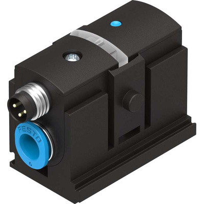 Festo Pressure Sensor, 15 to 30V dc, IP40 0bar