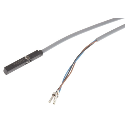 Festo Magneto Resistive Pneumatic Position Detector, IP65, IP68, 24V dc, NO Operation, SMT, with LED indicator, 551373