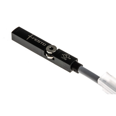 Festo Reed Pneumatic Position Detector, IP65, IP68, 5 to 30 V ac/dc, 24V dc, NO Operation, SME, 543876
