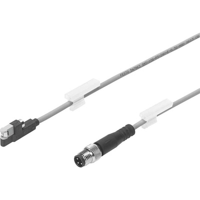 Festo Proximity Sensor Pneumatic Position Detector, IP65, IP68, 30V dc, PNP Operation, SMT-10G, with LED indicator,
