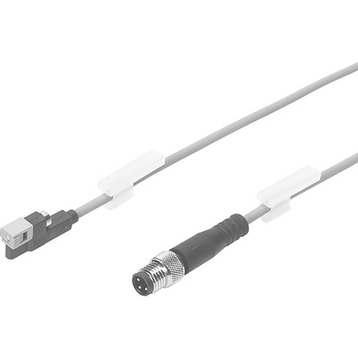 Festo Proximity Sensor Pneumatic Position Detector, IP65, IP68, 30V dc, NPN Operation, SMT, with LED indicator, 8065027
