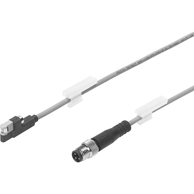 Festo Proximity Sensor Pneumatic Position Detector, IP65, IP68, 30V dc, NPN Operation, SMT-10G, with LED indicator,