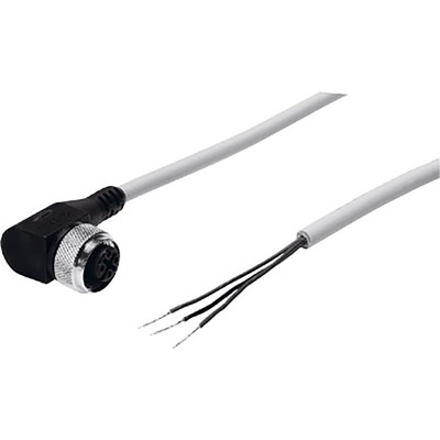Festo Connecting Cable Pneumatic Sensor, IP65, IP67, IP68, 10 → 30 V dc, SIM-M12, 159433