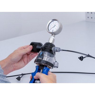 Time Electronics Pneumatic Pressure Pump Kit 700bar