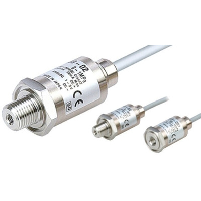 SMC Pressure Sensor 500kPa, 12 → 24V dc, IP65 100 kPa