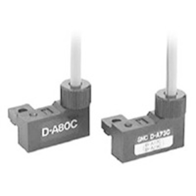 SMC Reed Pneumatic Cylinder & Actuator Switch, D-A7 Series, 100V ac/dc, with LED indicator
