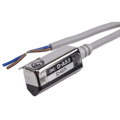 SMC Reed Pneumatic Cylinder & Actuator Switch, D-A5 Series, 24V dc, with LED indicator