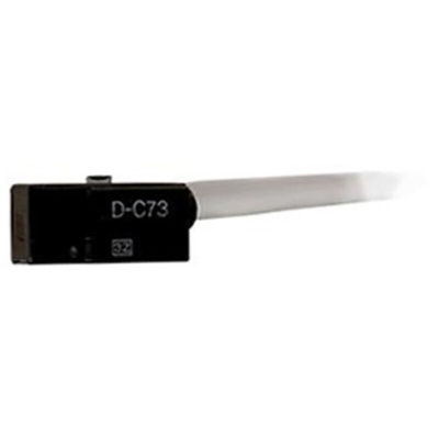 SMC Reed Pneumatic Position Detector, IP67, D-A73, with LED indicator