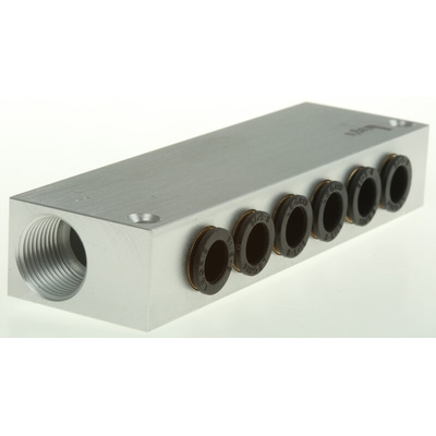 Legris 3310 series 6 station G 3/8 Manifold