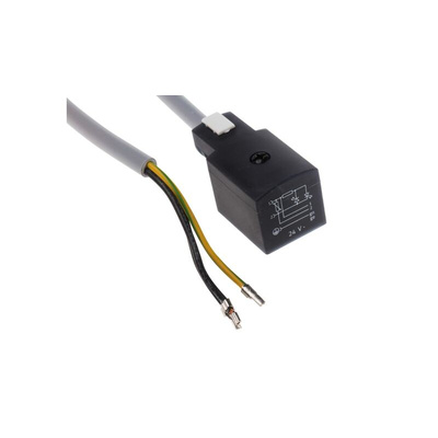 Festo Plug and Cable, KMF Series, For Use With MFHE Series Solenoid Valve