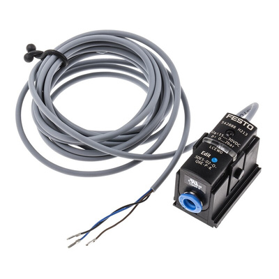 Festo Pressure Sensor, 15 to 30V dc, IP40 2bar