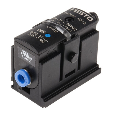 Festo Pressure Sensor, 15 to 30V dc, IP40 0bar