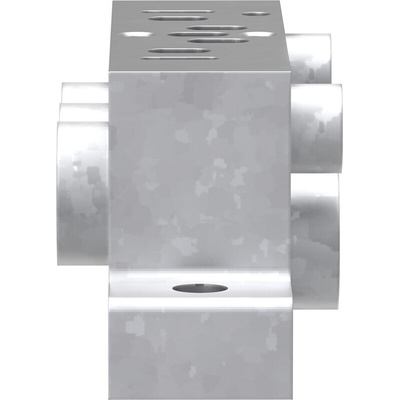 Festo NAS series 5 station G 1/8, Metric M5 Sub Base for use with VSVA Solenoid Valves