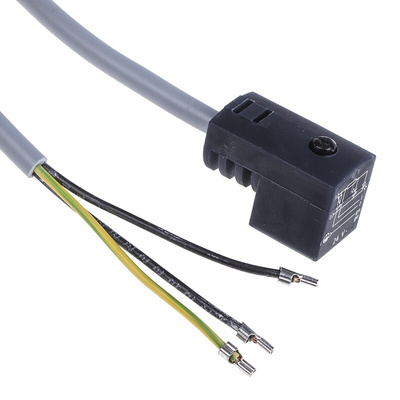 Festo Cable, KMEB-1 Series, For Use With Valves with EB Solenoid Coil