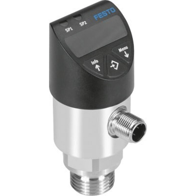 Festo Pressure Sensor, 35V dc, IP65, IP67 +10 bar