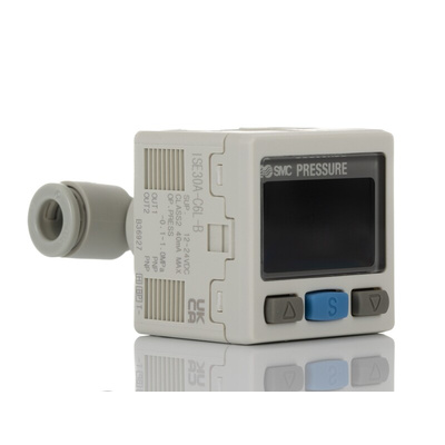 SMC Pressure Sensor, IP40 1 MPa