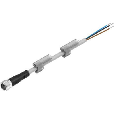 Festo Connector, NEBU-M8G3-R-10-LE3 Series