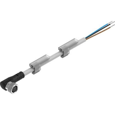 Festo Connector, NEBU-M8W3N-K-2.5-LE3 Series