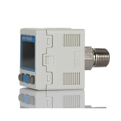 SMC Pressure Sensor 500bar, 12 → 24V, IP40
