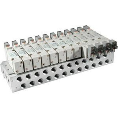 SMC SY7000 series 2 station G 1 Manifold