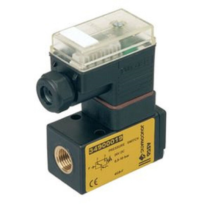 EMERSON – ASCO Pressure Sensor 0.5 → 10bar, 250V ac/dc, IP65 10 bar