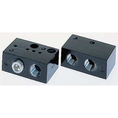 Parker LBSP series 3 station G 1/8 Manifold Base
